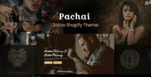 Pachai - Responsive Salon, Tattoo Shopify Theme