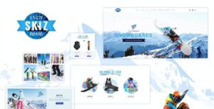 Skiz Sports, Ski Boards Shopify Theme