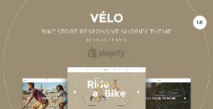 Velo Bike Store Responsive Shopify Theme